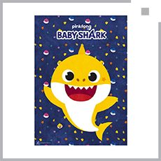 Coperta Baby Shark by Klamaste