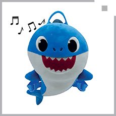 Zaino musicale Baby Shark by Klamaste