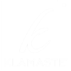 Klamaste Logo bianco